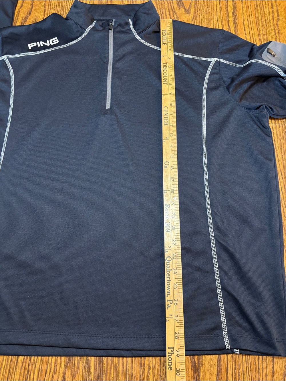 PING Performance  Ranger Pullover 1/4 zip - Picture 6 of 10
